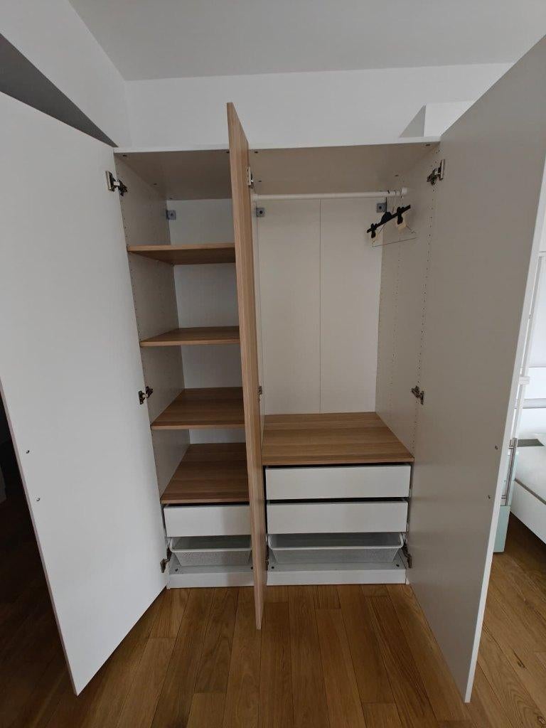 Garderobe, Huis en Inrichting, Kasten | Kleerkasten, Ophalen, 200 cm of meer, 50 tot 100 cm, Zo goed als nieuw
