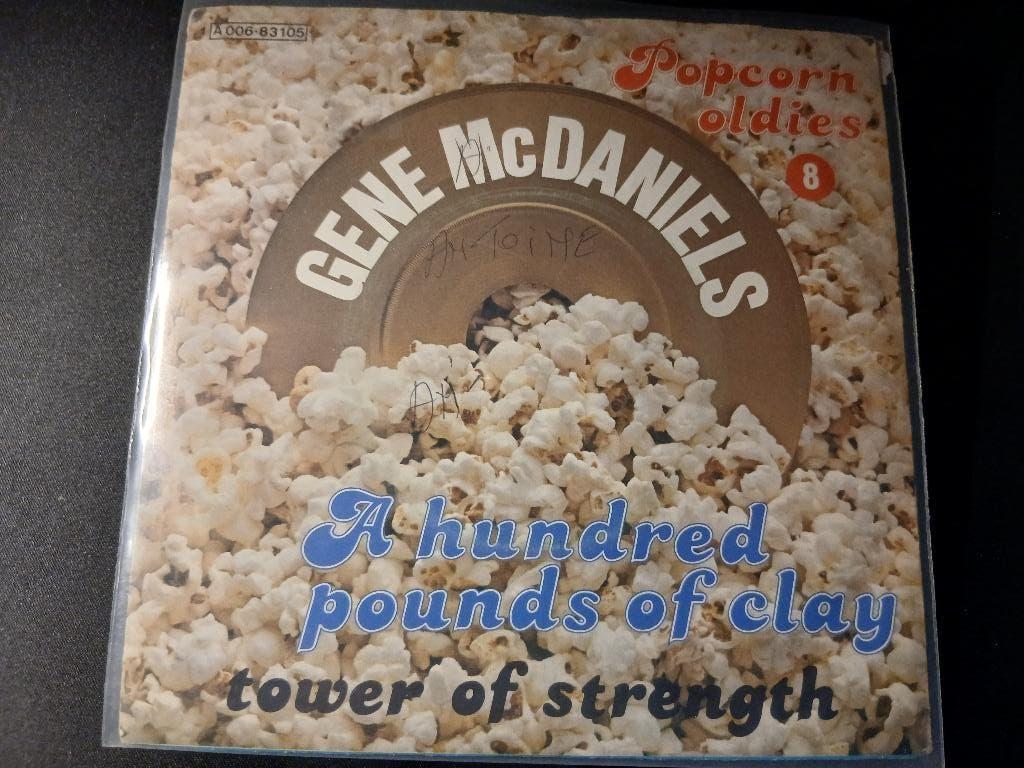 Gene McDaniels - A Hundred Pounds Of Clay Popcorn Oldies – 8, CD & DVD, Housse de protection extérieure, Enlèvement ou Envoi, Comme neuf