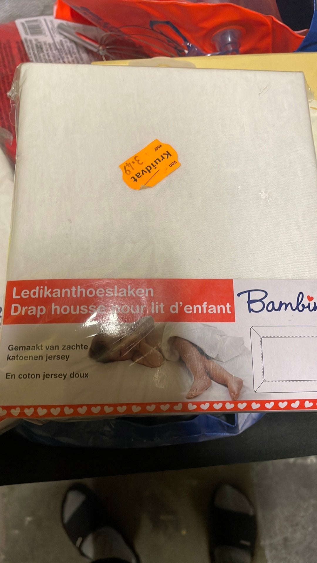Ledikanten hoeslakens, Kinderen en Baby's, Ophalen of Verzenden, Nieuw, Ledikant