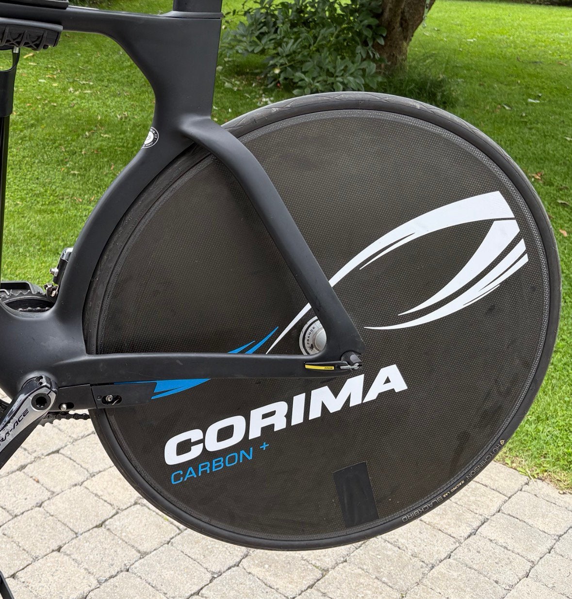Jantes full carbone Corima, Vélos & Vélomoteurs, Enlèvement, Comme neuf, Roue, Carbone
