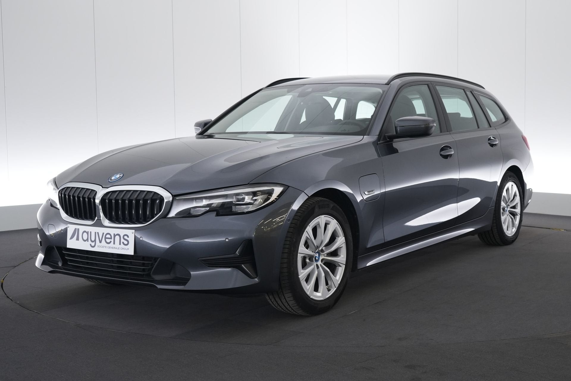 (2CDR551) BMW 3 SERIES TOURING, Autos, Cuir, Argent ou Gris, Achat, Euro 6