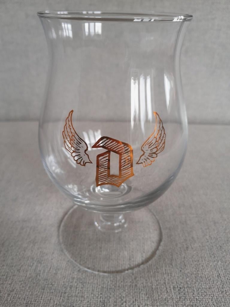 Duvel Angel Golden Wings glas bierglas, Ophalen of Verzenden, Glas of Glazen, Duvel