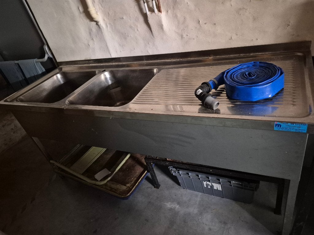 inox spoelbak, Ophalen, Gebruikt, Inox Meubilair