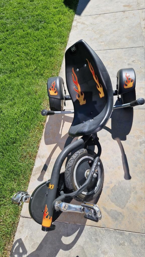 Triker go-cart van exit toys, Ophalen