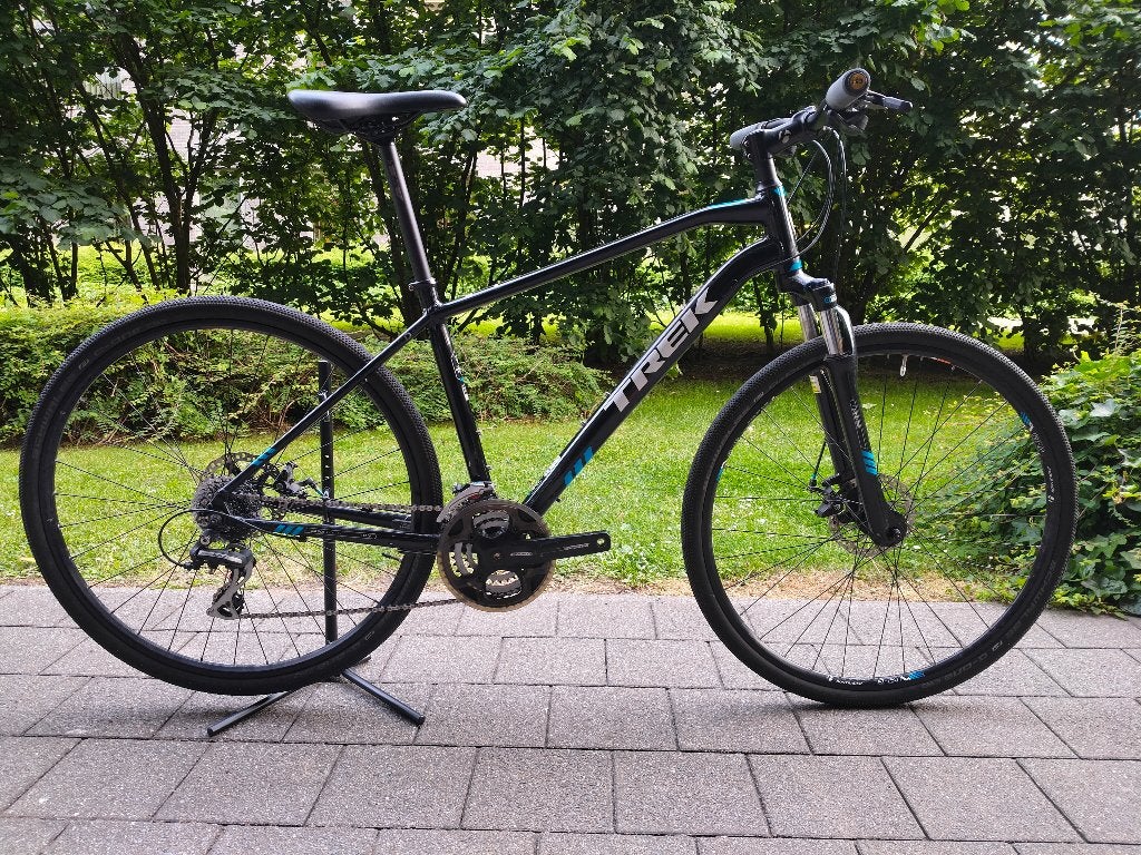 Trek Dual Sport fiets, Fietsen en Brommers, Gebruikt, Versnellingen, 49 tot 53 cm, Schijfrem