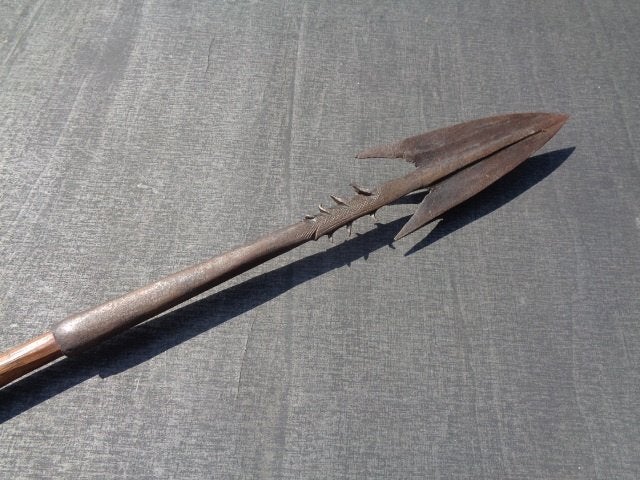 Kunst , hand arbeid , Afrikaans , L = 177 cm., Afrika, Handgemaakt, 177 cm, Ophalen