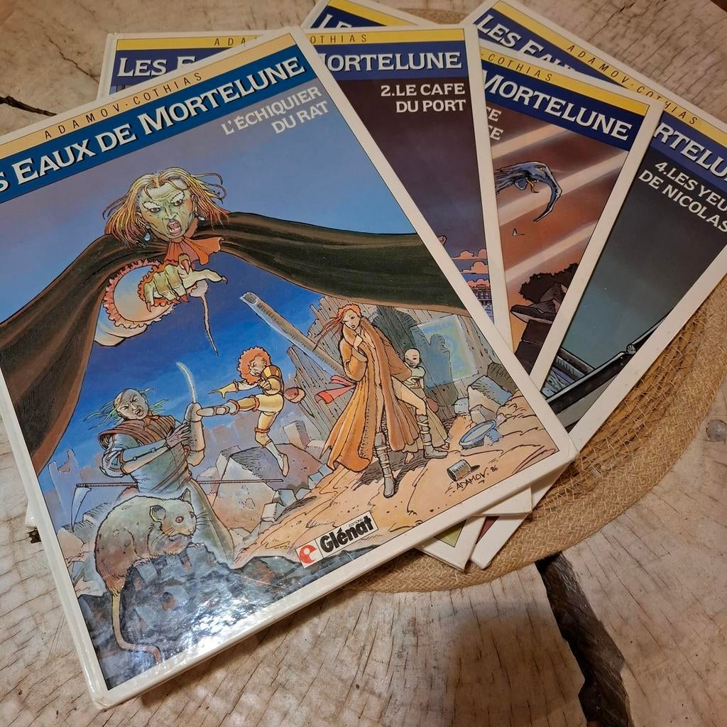 Lot BD - Les Eaux de Mortelune, tome 1 à 4, Livres, BD, Enlèvement ou Envoi