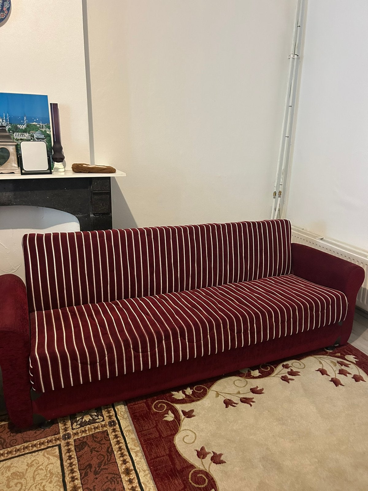 3 Canapés-lit 3 places convertible – bon état, Maison & Meubles, Canapés | Sofas & Chaises Longues, Utilisé, Trois personnes, Enlèvement