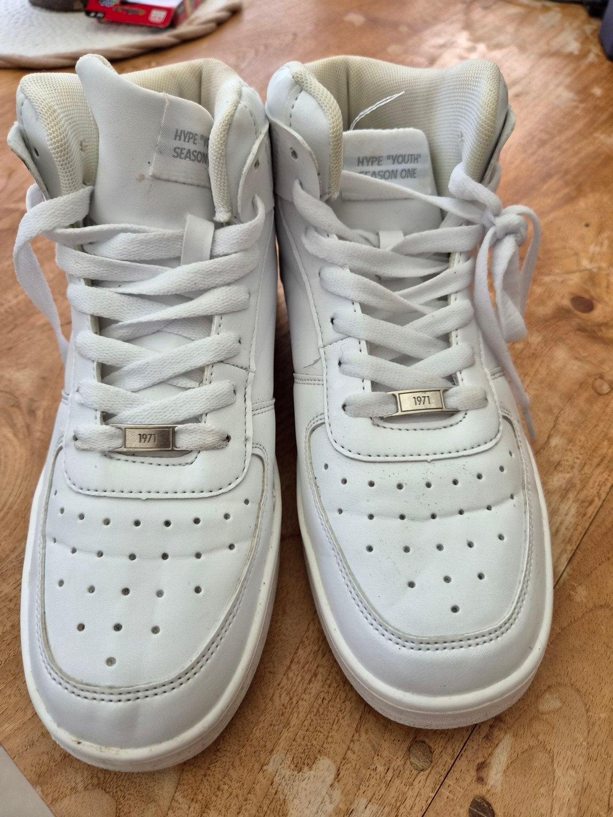 sneakers, Smog/New Yorker, Wit, Ophalen of Verzenden, Sneakers