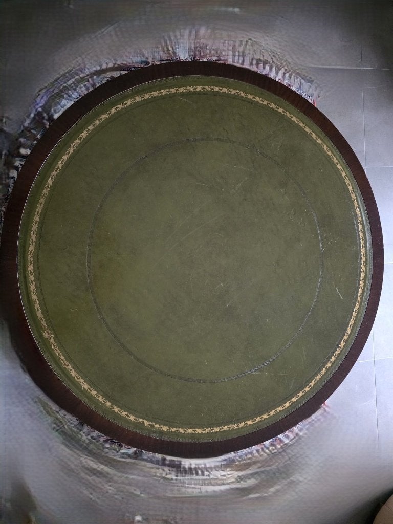 Elegante antieke salon-/speeltafel in Louis XV‑stijl, Ophalen