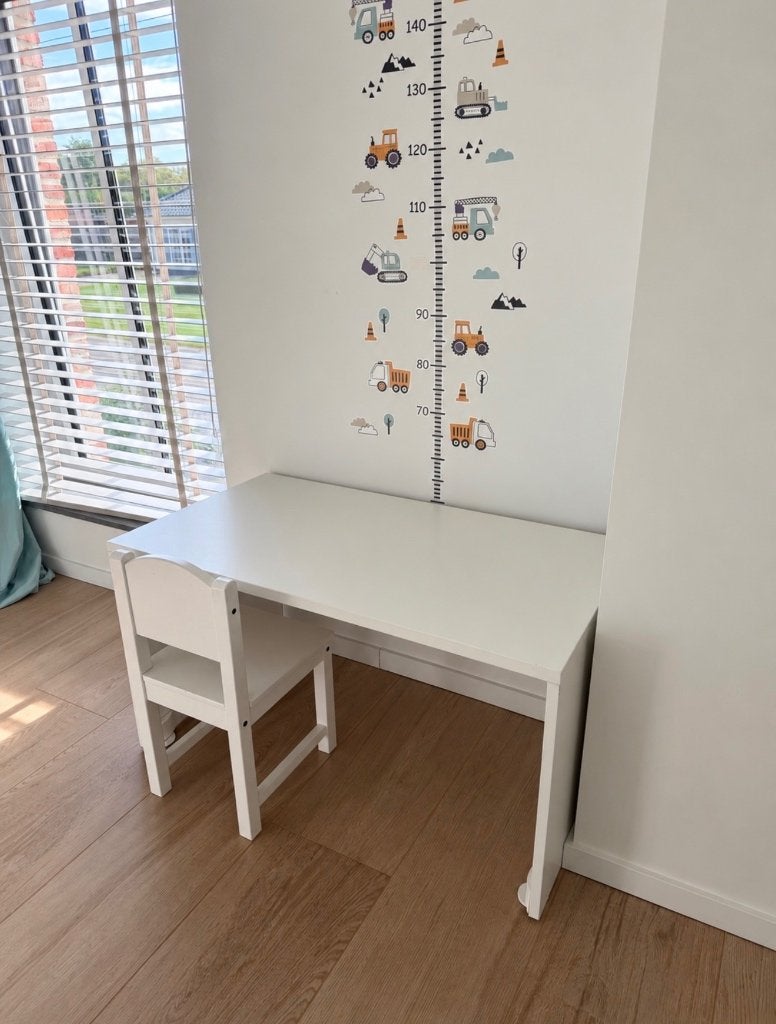 Kindertafel + stoel, Kinderen en Baby's, Ophalen, Zo goed als nieuw, Tafel(s) en Stoel(en)