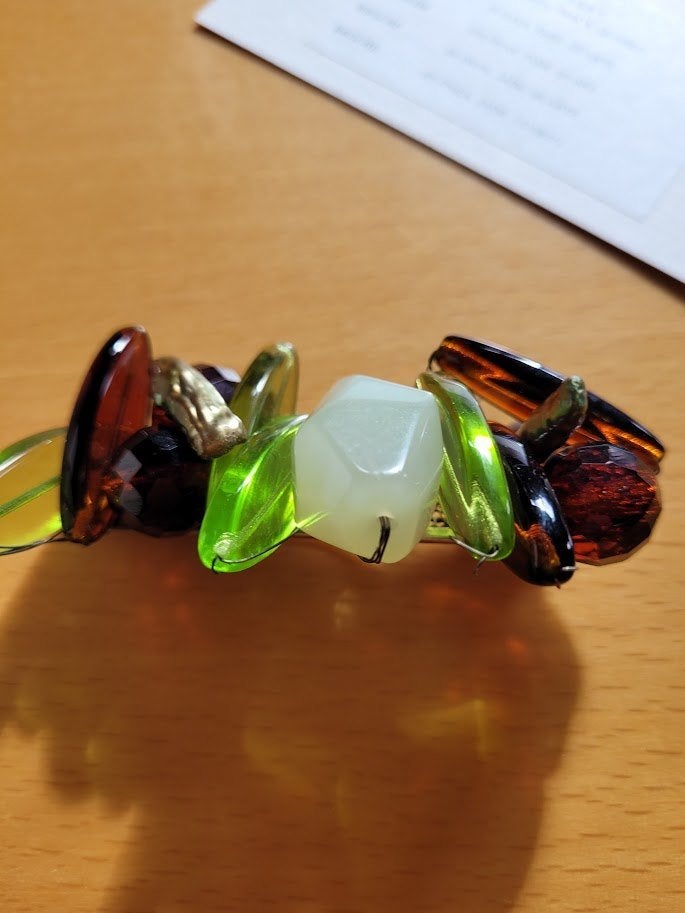 Broche Max Mara, Enlèvement ou Envoi, Comme neuf, Vert, Autres matériaux