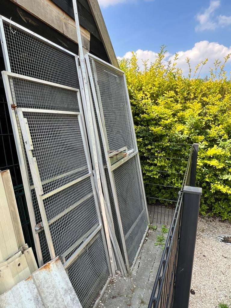 voliere panelen, Enlèvement, Utilisé, Aluminium