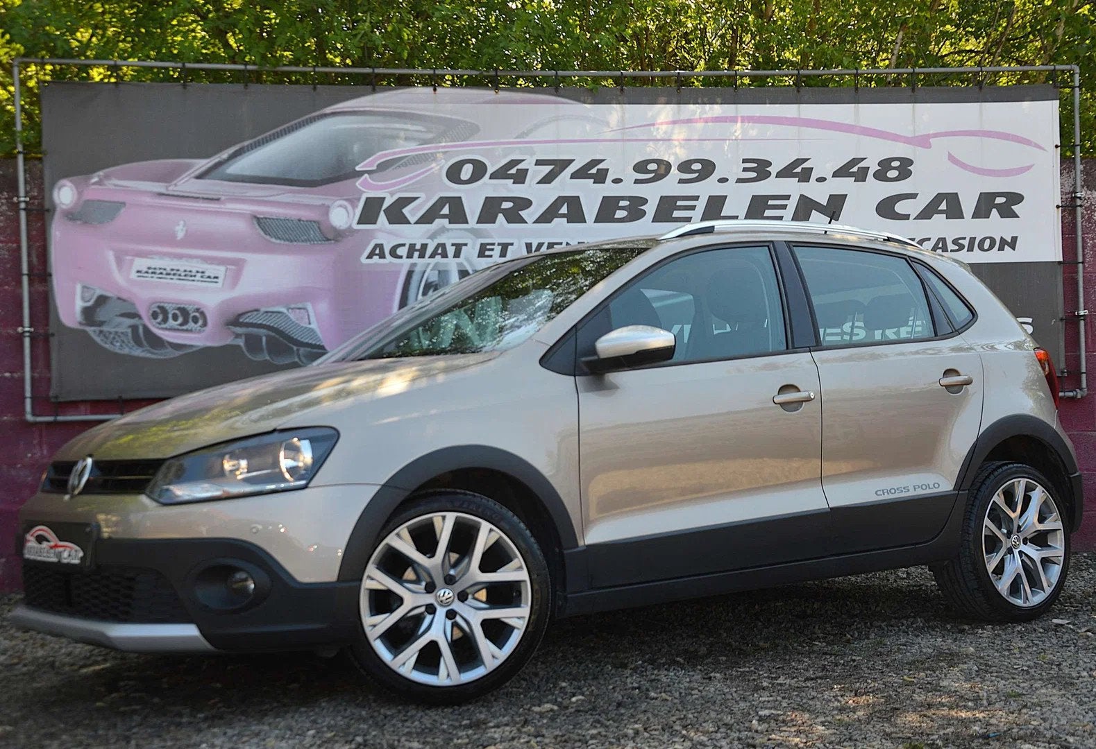 Volkswagen Polo Cross 1.0i SENS AV/AR CLIM CRUIS 92.699KM, Autos, Argent ou Gris, Achat, Euro 6, Entreprise