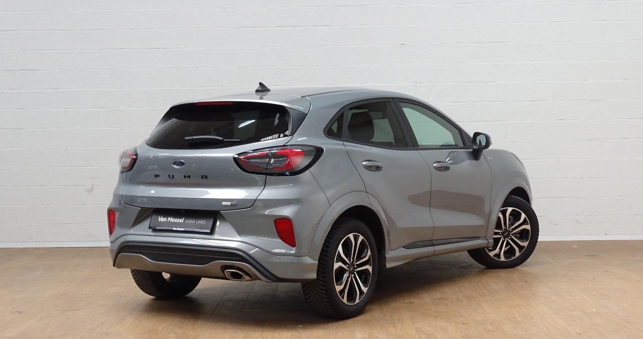 Ford Puma 1.0i Ecoboost mHEV 114kW Aut. ST-Line, Auto's, Zwart, 155 pk, Bedrijf, 5 zetels