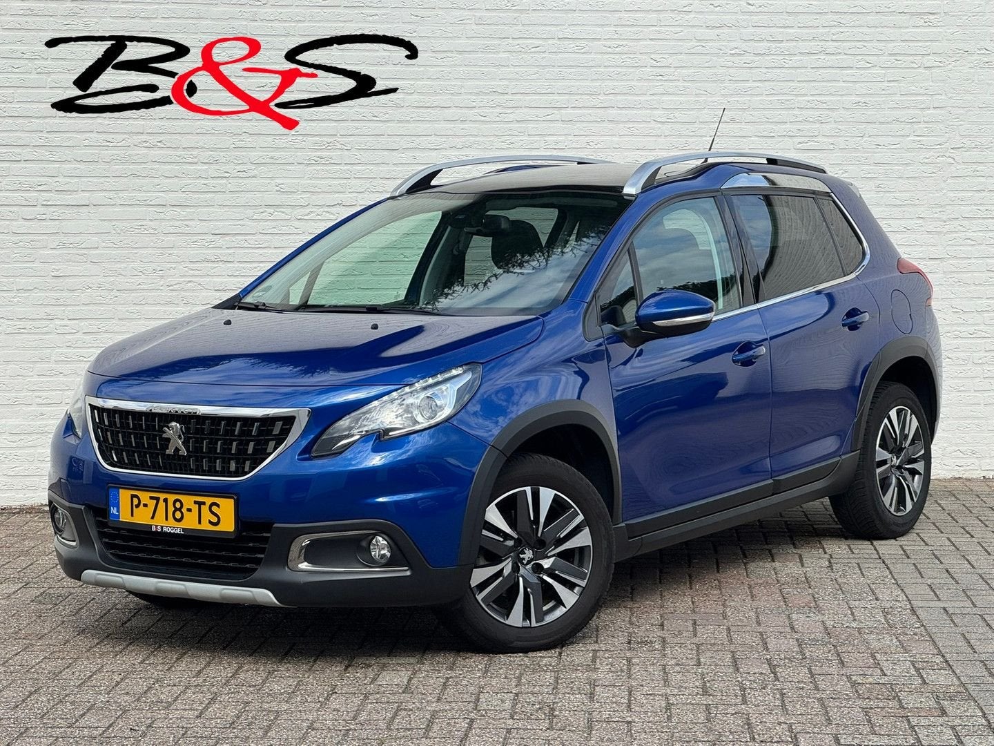 Peugeot 2008 1.2 PureTech Camera Cruise Stoelverwarming Carp, Auto's, Blauw, Bedrijf, Handgeschakeld, Grijs