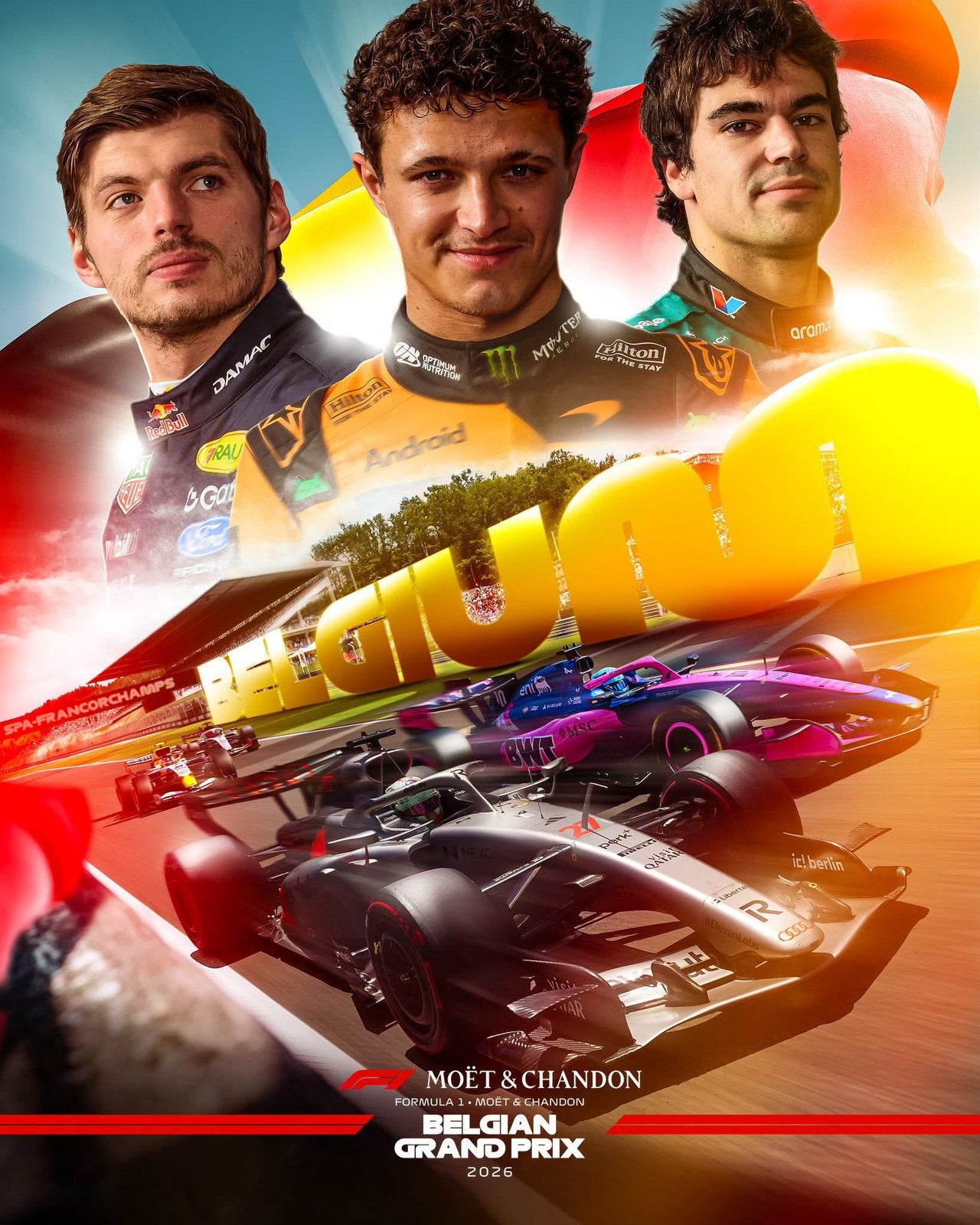 Vends Tickets F1 Spa GP Belgique 17-18-19 juillet 2026, Tickets & Billets, Trois personnes ou plus