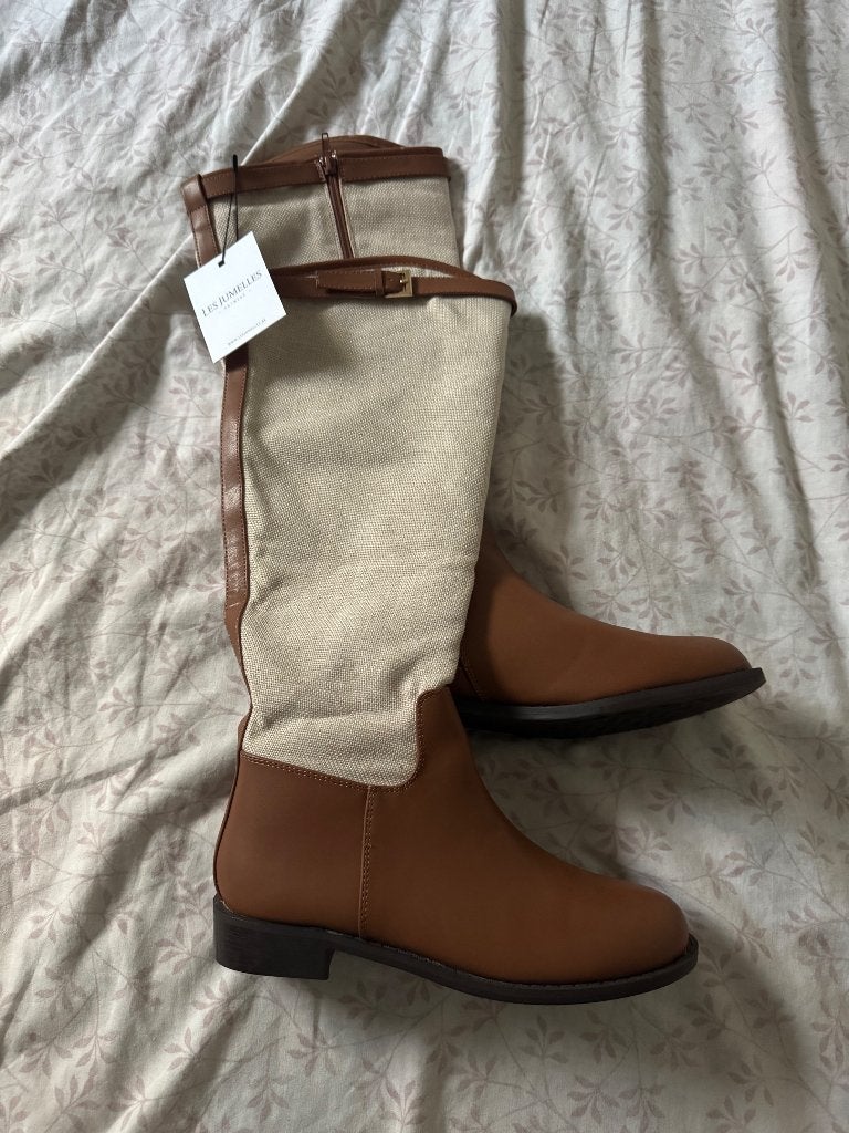 Laarzen les Jumelles, Kleding | Dames, Ophalen of Verzenden, Nieuw, Maat 38/40 (M)