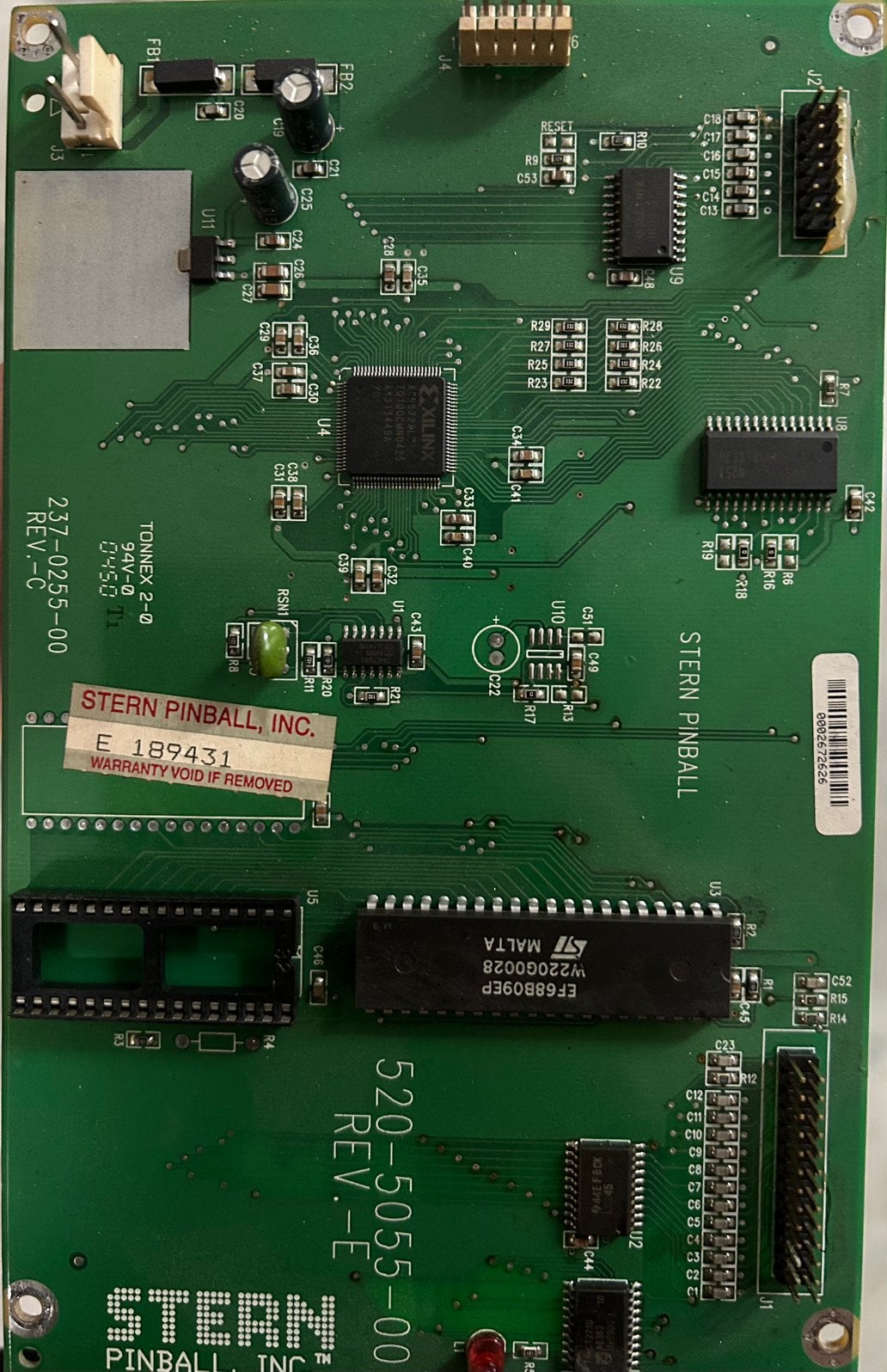 Display Controller Board Stern WhiteStar, Collections, Machines | Flipper (jeu), Pièces ou Jeu en panne, Stern, Enlèvement, Imprimante matricielle