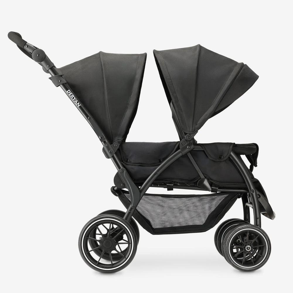 Duobuggy Deryan Elena, Kinderen en Baby's, Ophalen, Zo goed als nieuw, Overige merken, Verstelbare rugleuning