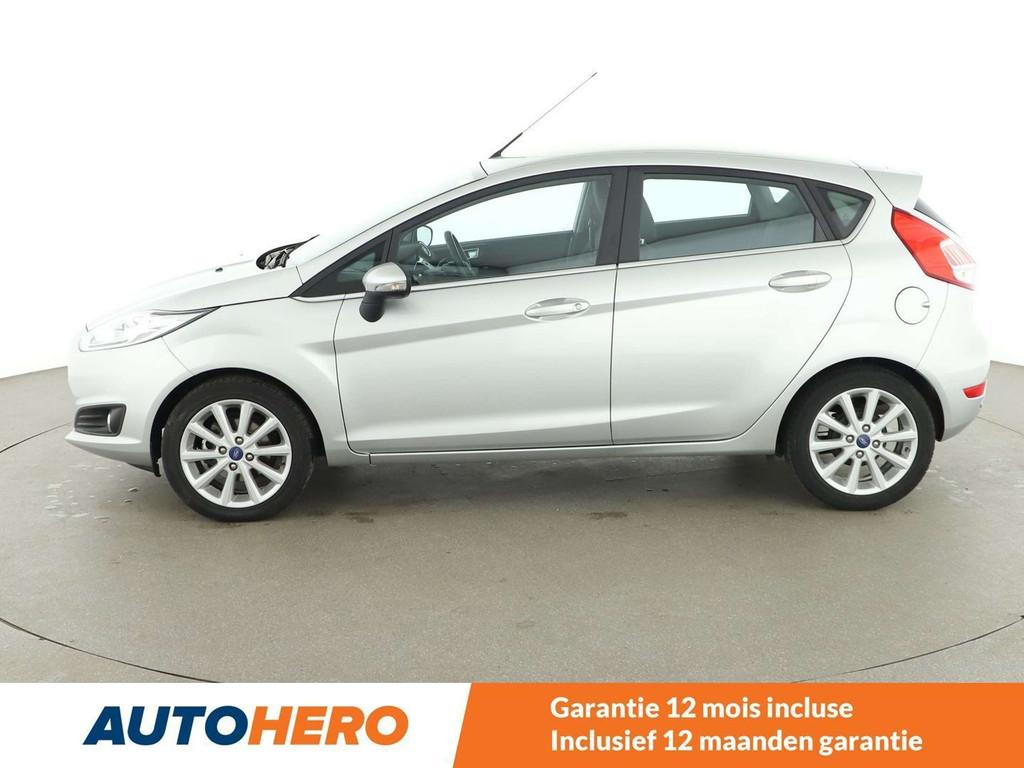 Ford Fiesta 1.0 EcoBoost Titanium (bj 2016), Auto's, Voorwielaandrijving, Stof, Gebruikt, https://public.car-pass.be/vhr/e6e54636-a5a2-420f-a770-f7a9edb17c6d
