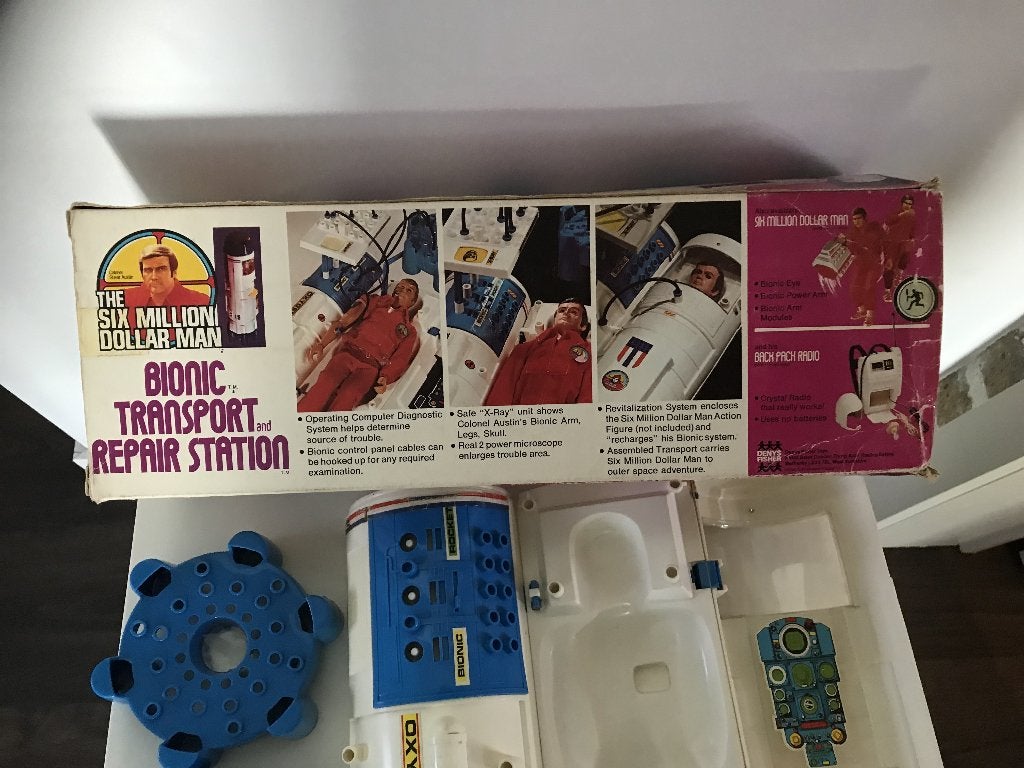 The 6 million dollar man Bionic Transport and Repair Station, Ophalen of Verzenden, Gebruikt