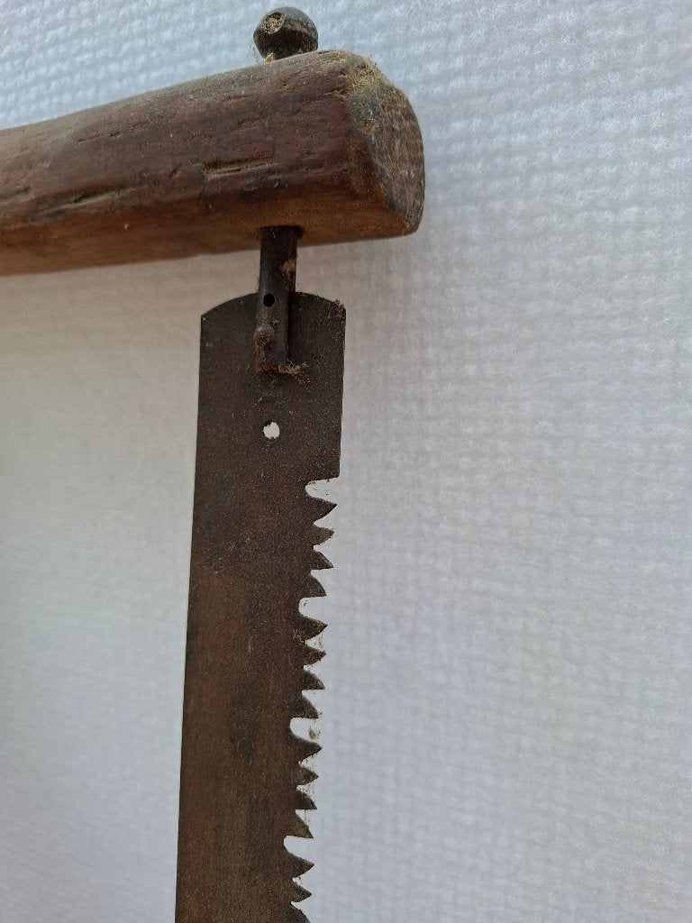 Oude handzaag, Ophalen