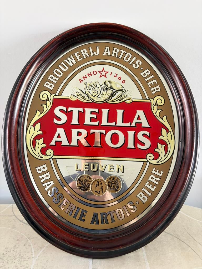 Spiegel Stella Artois, Verzamelen, Ophalen, Zo goed als nieuw, Stella Artois