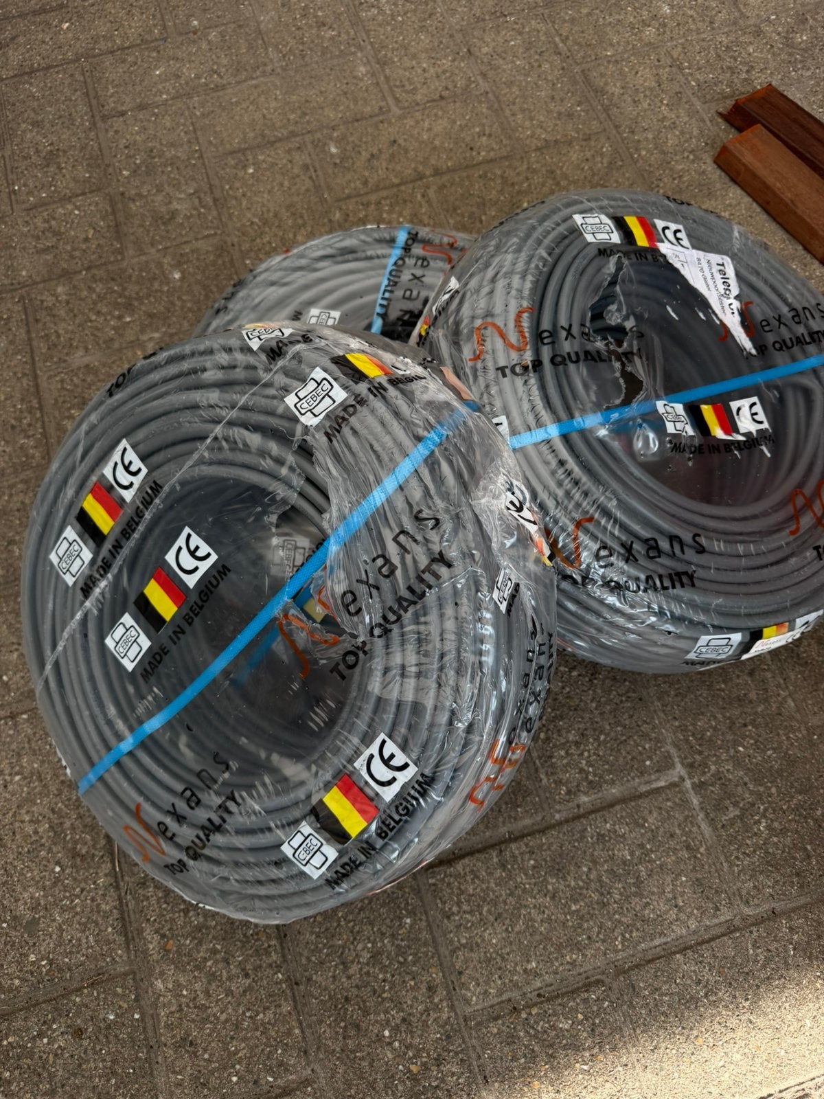 Xvb 3G1,5. Rol 100m, Enlèvement, Neuf, Câble ou Fil électrique