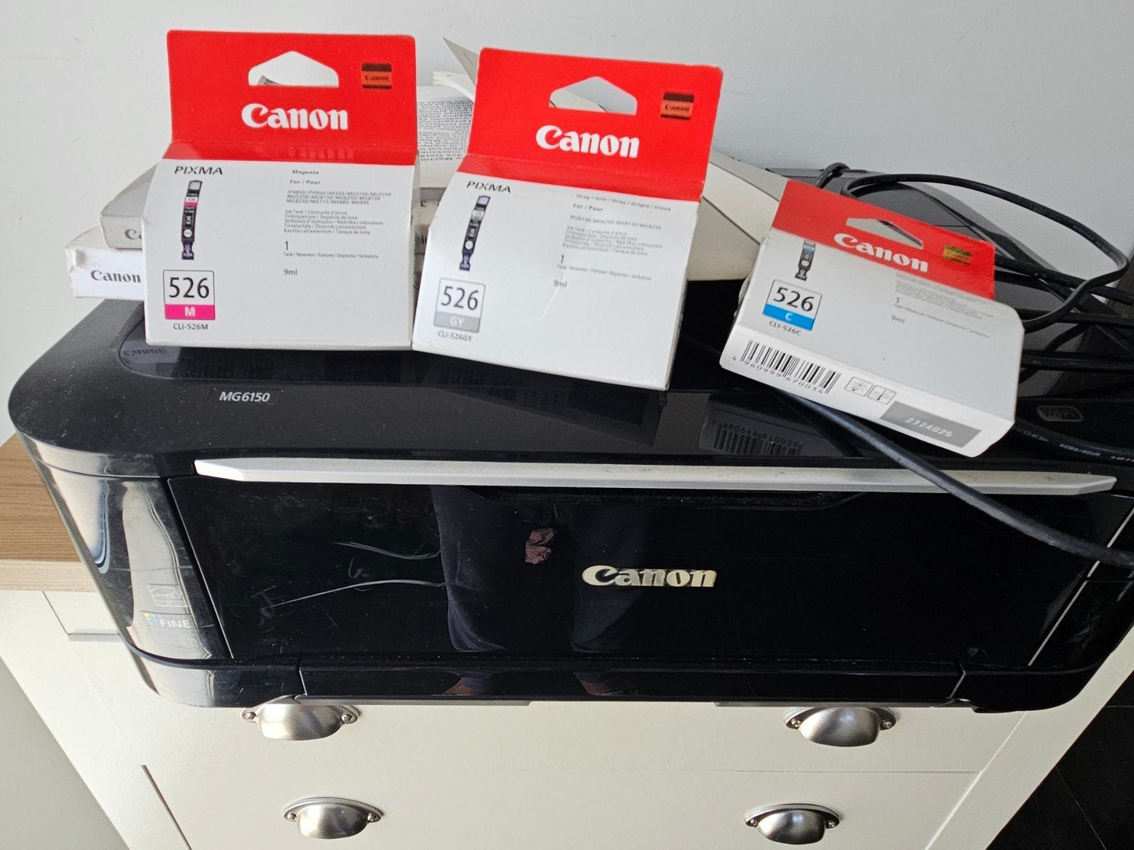 Canon Pixma MG6150 All-in-One Printer, Computers en Software, Printers, Scannen, Gebruikt, Printer, Ophalen of Verzenden
