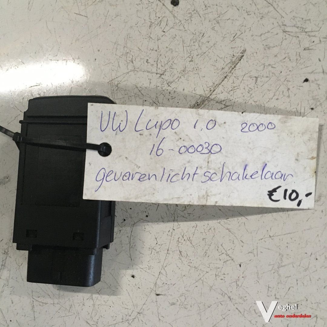 Vw Lupo 2000 Alarmlichtschakelaar, -, Utilisé, -, -