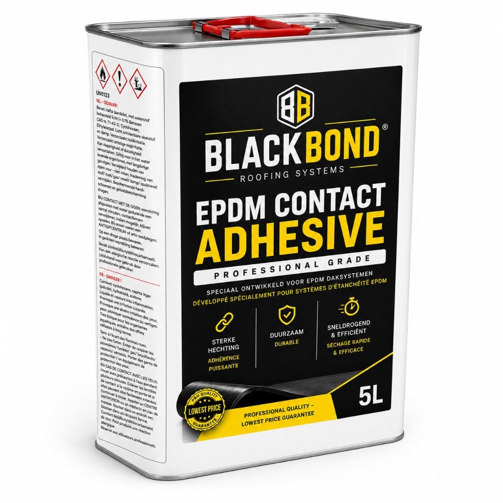 Membrane EPDM pour abri de jardin — Kit complet 3x4 m, Bricolage & Construction, Neuf, Membrane goudronnée, 10 à 15 m², Synthétique