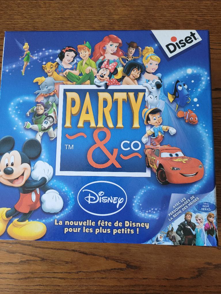 DISNEY PARTY AND CO spel, Hobby en Vrije tijd, Vijf spelers of meer, Ophalen, Zo goed als nieuw, DISET