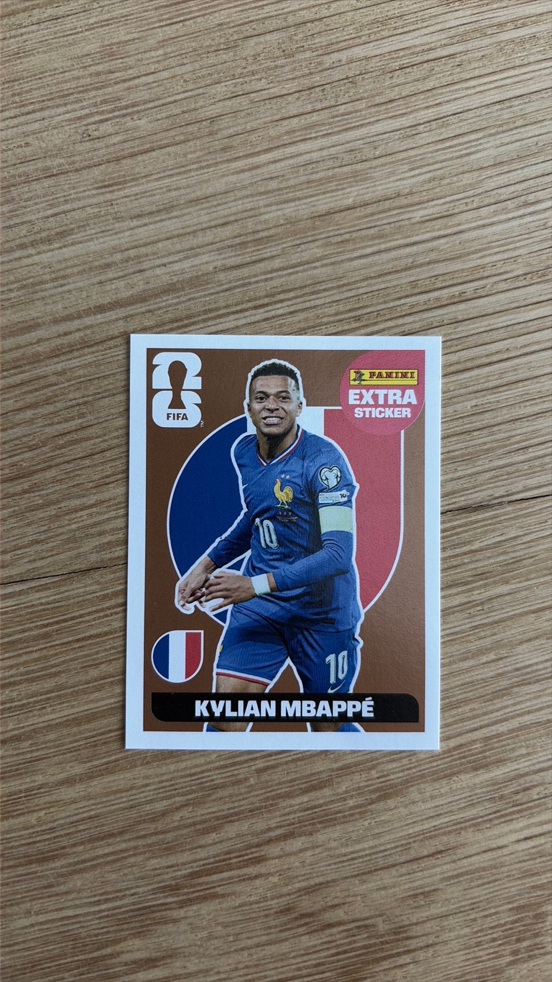 Panini extra Mbappe wk26, Hobby & Loisirs créatifs, Autocollants & Images, Enlèvement ou Envoi, Neuf, Autocollant