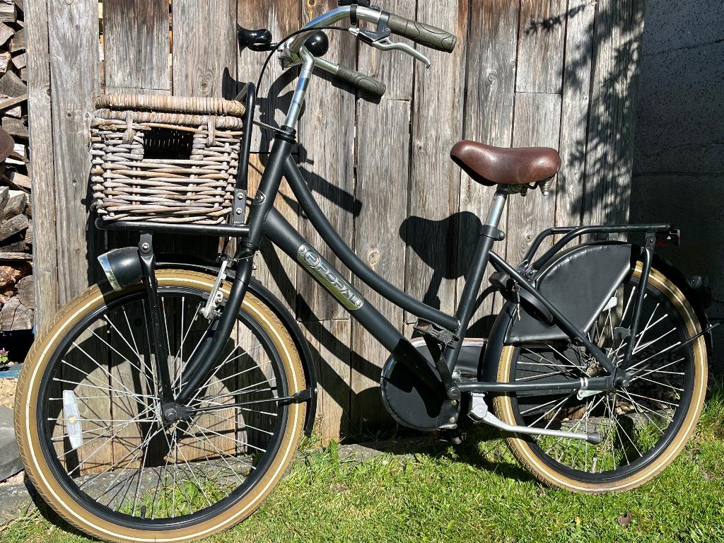 Meisjes fiets 22inch popal zwart, Fietsen en Brommers, Fietsen | Meisjes, Ophalen, Terugtraprem, 22 inch, Gebruikt