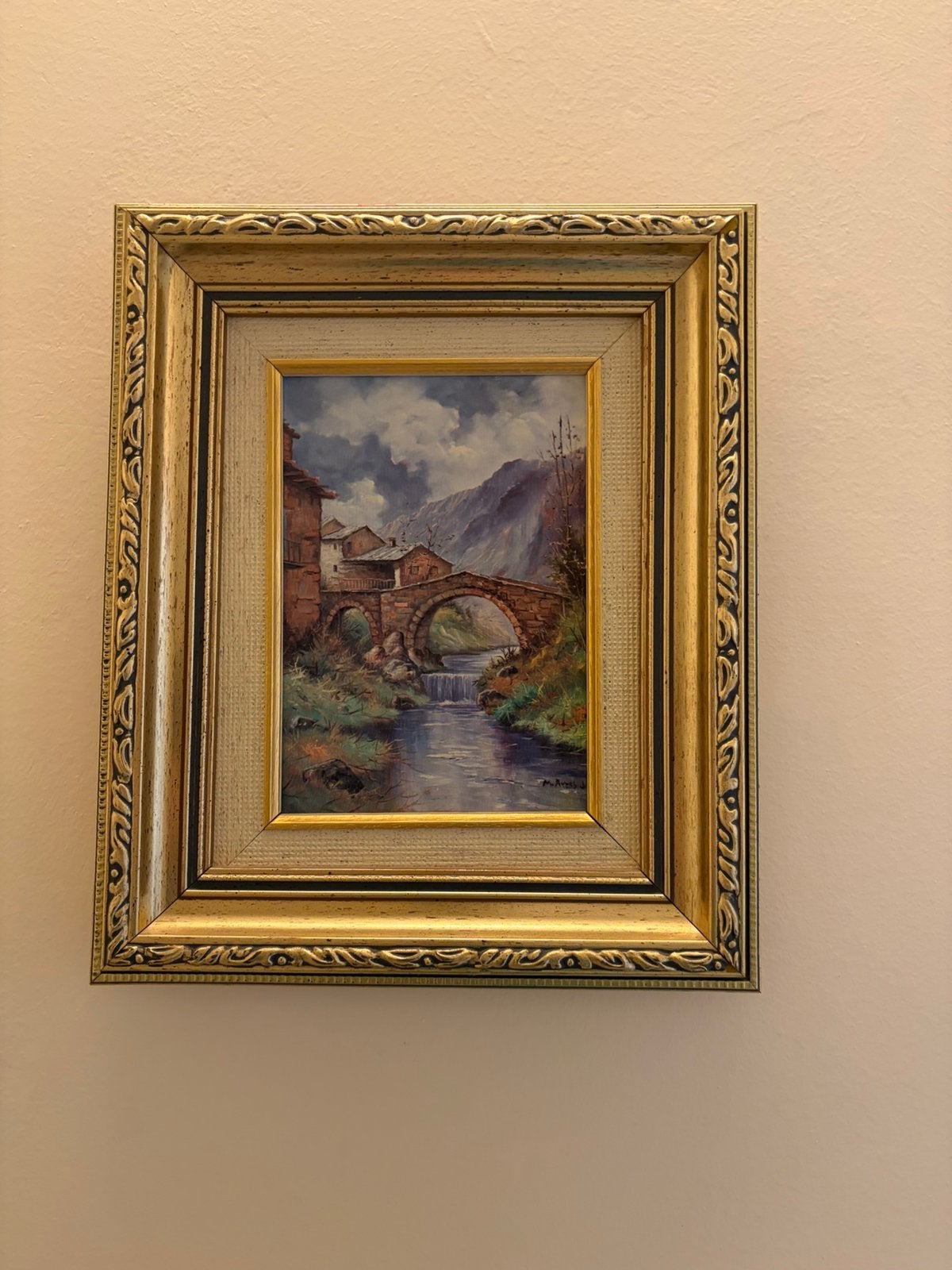 Peinture sur toile, Antiquités & Art, Art | Peinture | Classique, Enlèvement, Toile