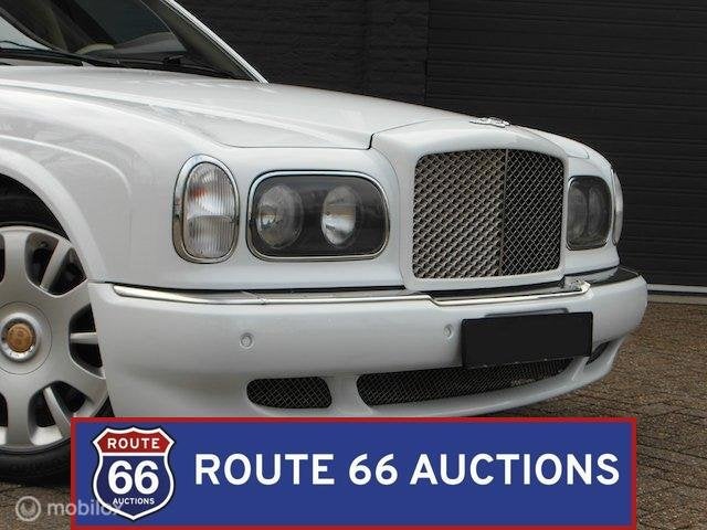 Bentley Arnage R Mulliner | 2004 | Route 66 Auctions, Gebruikt, Zwart, Bedrijf, Handgeschakeld