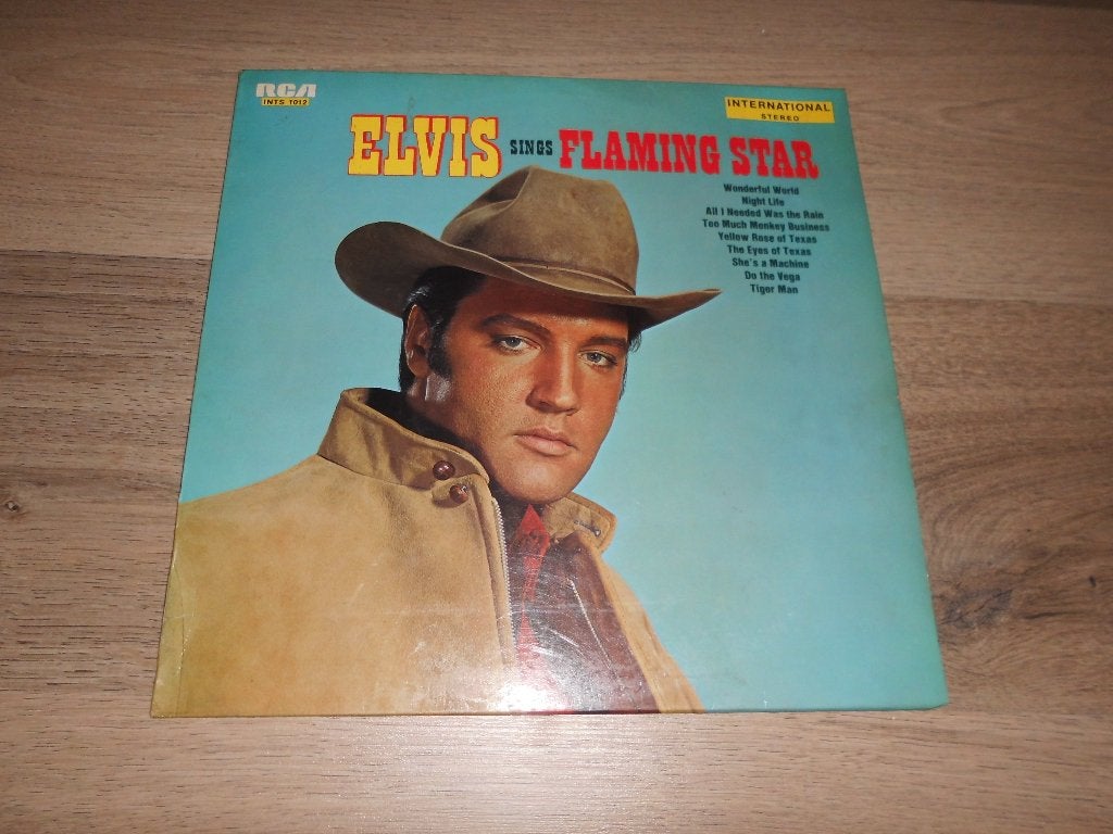 vinyle 33 tours elvis presley " flaming star " RCA 1968, Import, Enlèvement ou Envoi