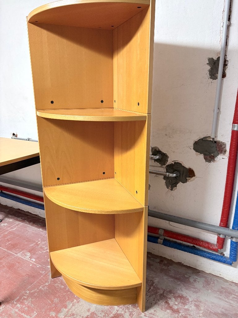 Bureau met ladenkast en hoekkast voor mappen, Huis en Inrichting, Kasten | Overige, Ophalen, Gebruikt