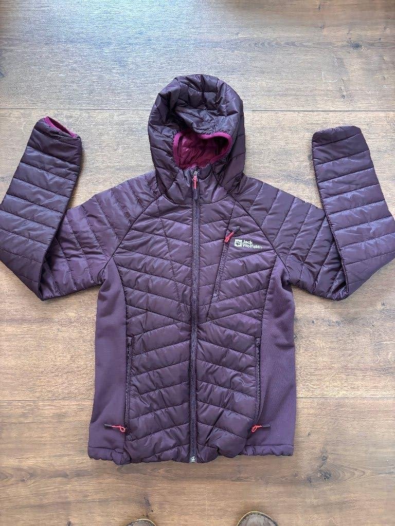 Jack Wolfskin Routeburn Pro Ins Jas, S, Paars, Overige typen, Ophalen of Verzenden, Jack Wolfskin