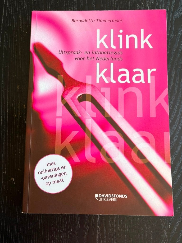 Klink klaar - Uitspraak- en intonatiegids Nederlands, Livres, Livres scolaires, Enlèvement ou Envoi, Comme neuf, Autres matières