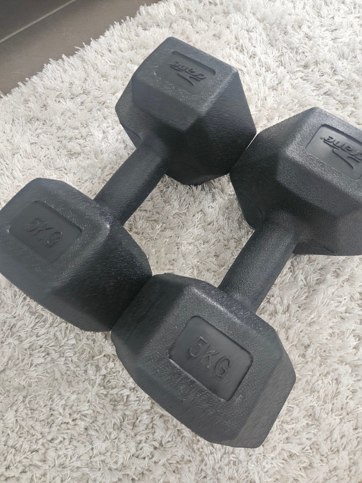 halters  2x 5 kilo, Ophalen, Nieuw