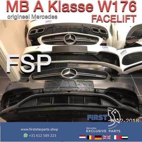 W176 A45 AMG Facelift Voorbumper Origineel Mercedes A Klasse, Utilisé, -, Avant, -