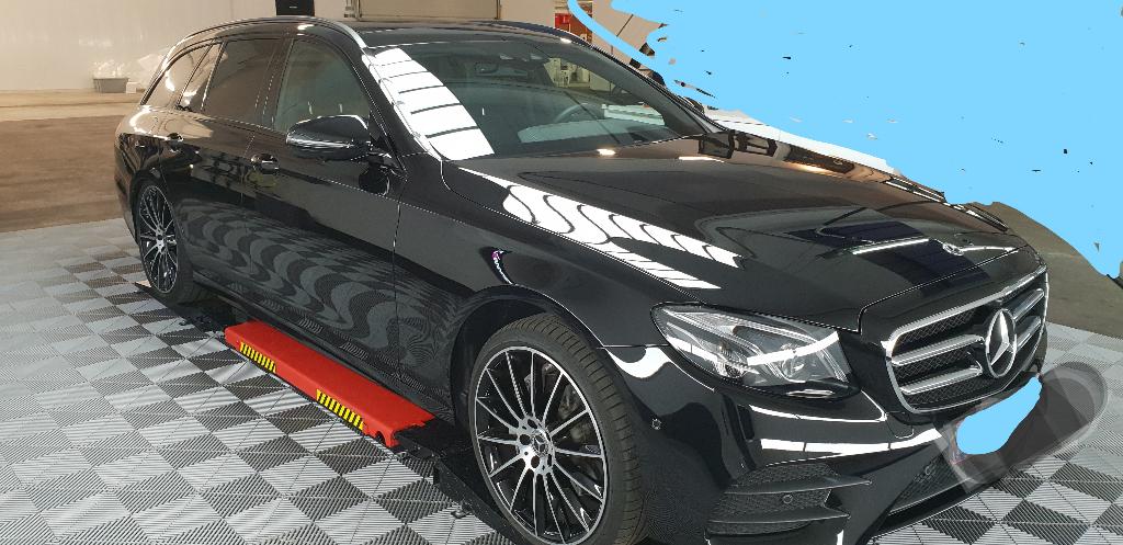 mercedes E220D, Auto's, Automaat, Achterwielaandrijving, 4 cilinders, Zwart