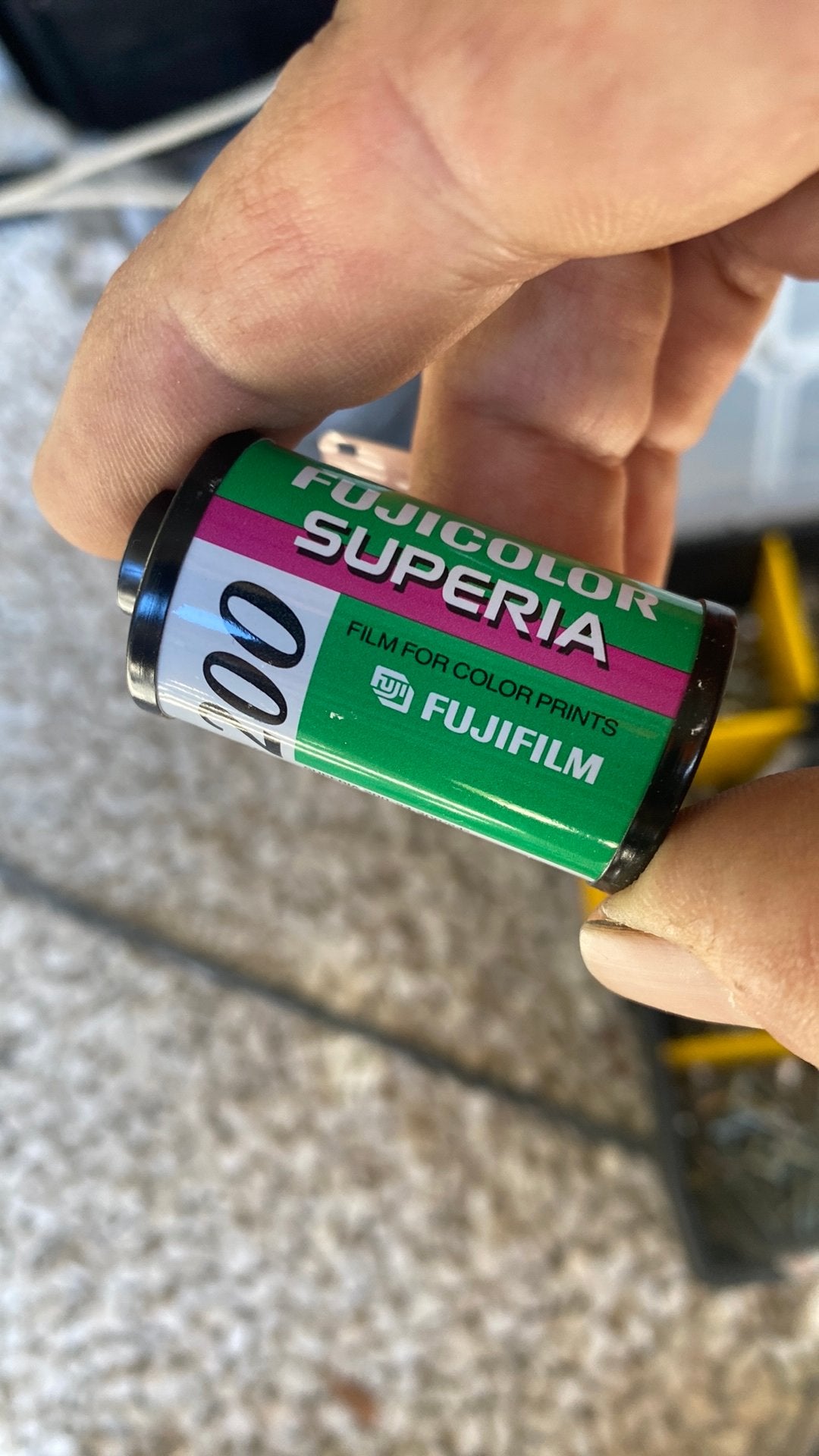 Fujicolor superia 200 kleurenfilm., Audio, Tv en Foto, Filmrollen, Ophalen of Verzenden, 35mm film