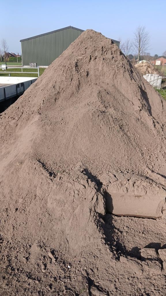 Zwarte zand, Tuin en Terras, Zand, Ophalen