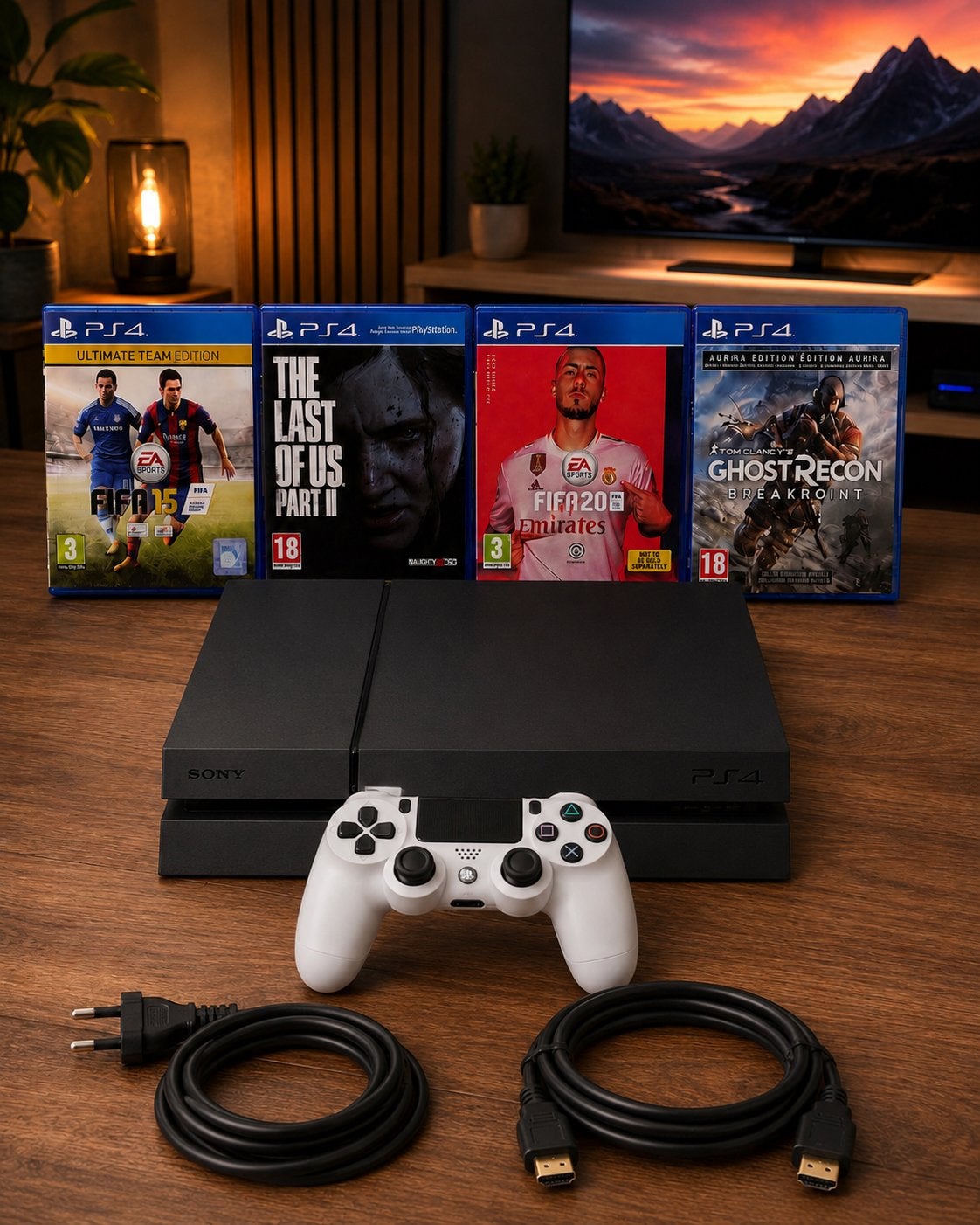 PlayStation 4 Slim 1TB Compleet Pakket, Games en Spelcomputers, Spelcomputers | Sony PlayStation 4, Ophalen, Met games, Zo goed als nieuw