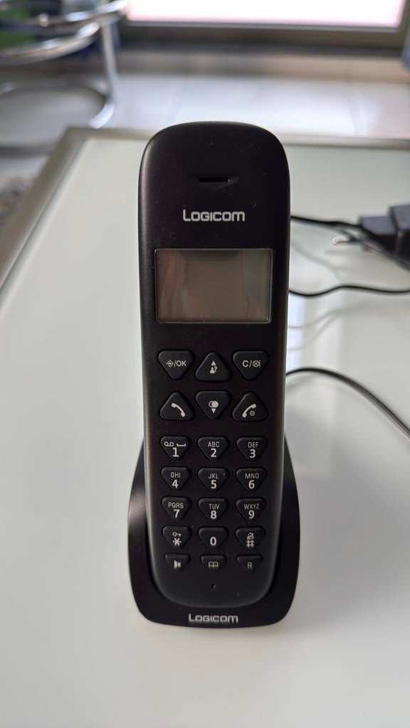Logicom Vega 150 draadloze telefoon, Télécoms, Téléphones fixes | Combinés & sans fil, Enlèvement, Utilisé, 1 combiné
