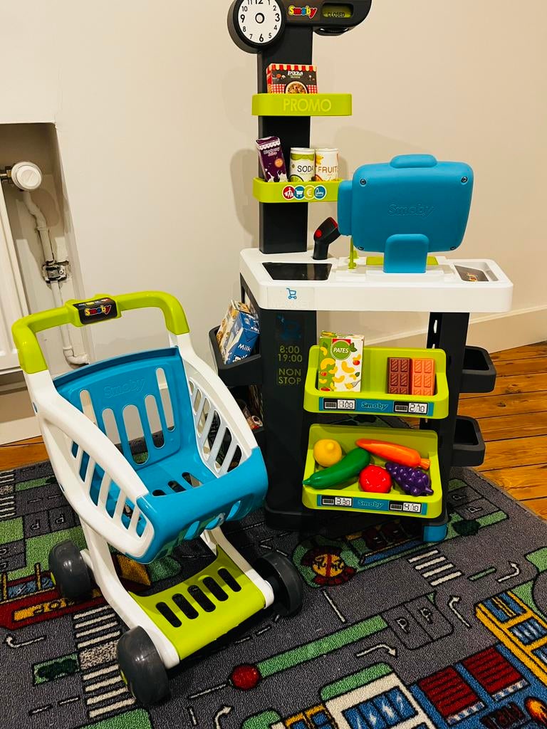 Smoby speelgoedwinkeltje, Kinderen en Baby's, Ophalen, Zo goed als nieuw
