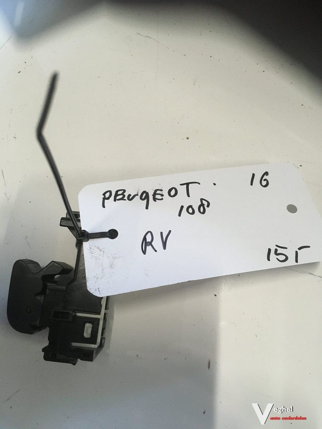 Peugeot 108 2016 raamschakelaar rechtsvoor, -, Utilisé, -, -